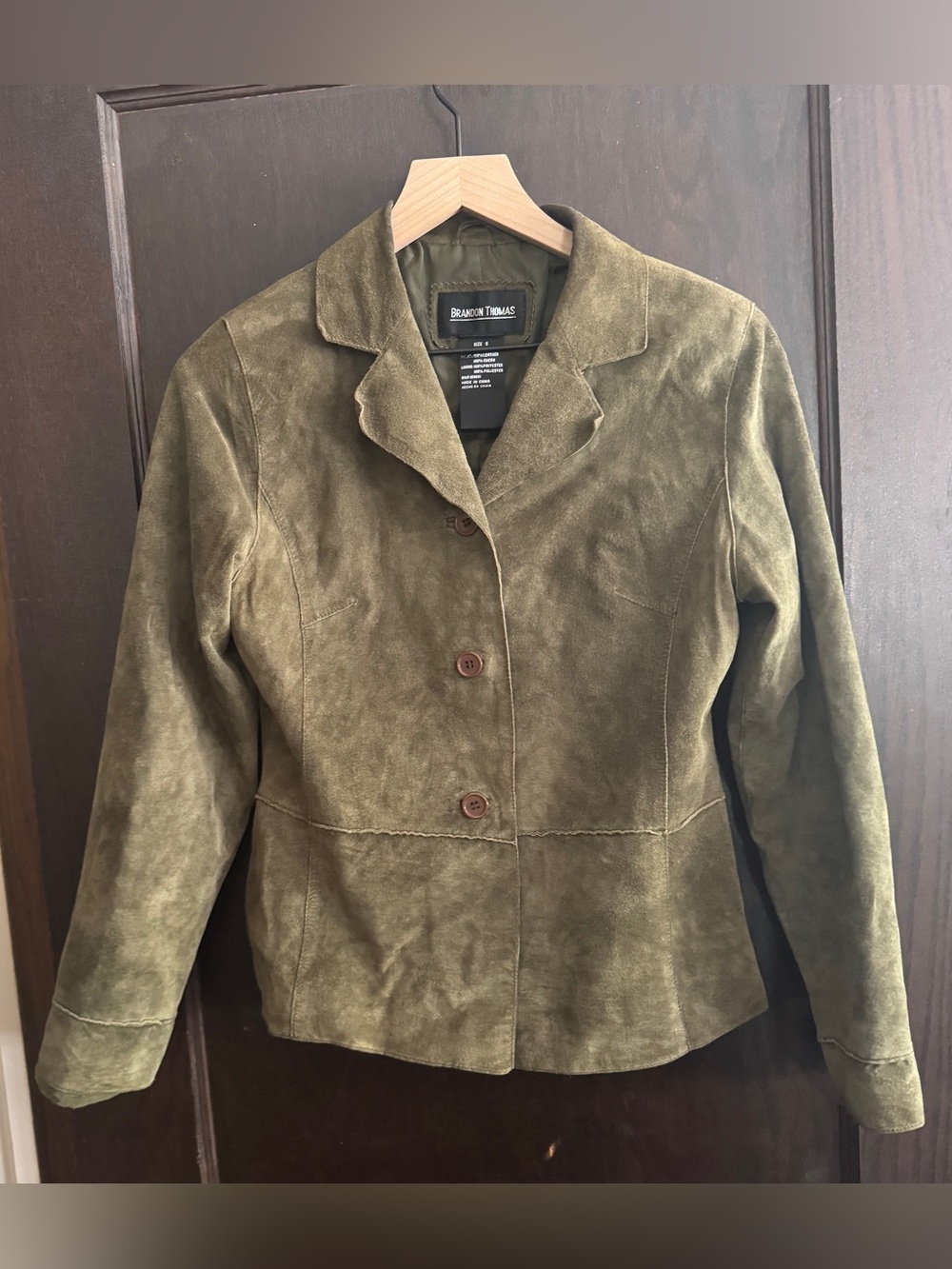 Brandon Thomas Women’s Suede Jacket
